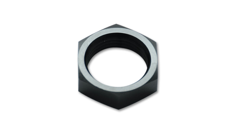 Vibrant -12AN Bulkhead Nut - Aluminum - 0