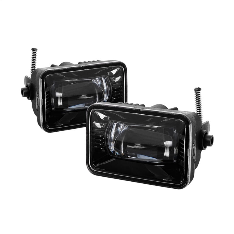 Spyder 15-18 Ford F-150 / 17-18 Ford F-250/F-350 Full LED Fog Lights - w/o Switch (FL-LED-PRO-4) - 0