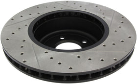 StopTech 08-09 BMW 535 Series / 04-09 545i/550i/645Ci/650i Slotted & Drilled Right Front Rotor - 0