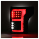 Spyder 15-18 Ford F-150 Light Bar LED Tail Lights (w/Blind Spot) - Black (ALT-YD-FF15015BS-LBLED-BK)-12