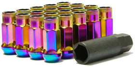 Wheel Mate Muteki SR48 Open End Lug Nuts - Neon 12x1.25 48mm - 0