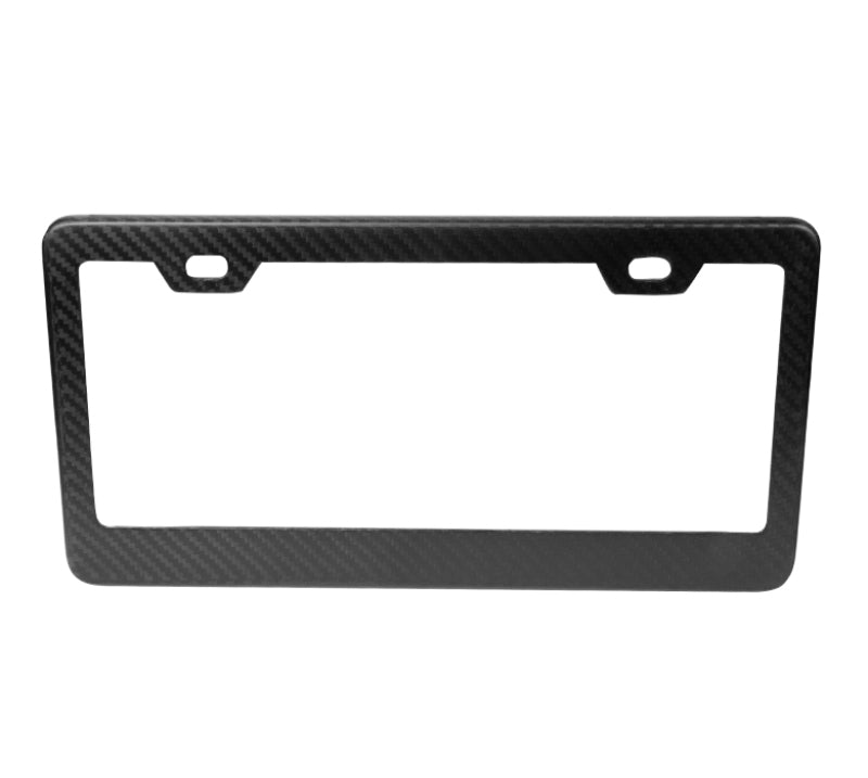 NRG License Plate Frame - Dry Carbon Fiber - 0