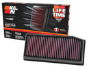 K&N 2011 Renault CLI IV 0.9L Replacement Drop In Air Filter-13