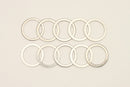 DeatschWerks -10 AN Aluminum Crush Washer (Pack of 10)-4