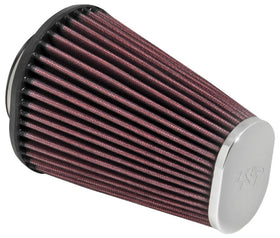 K&N Universal Clamp-On Air Filter 2-7/16in Flange 4-1/2x3-3/4in Base 3x2in Top 6in Height - 0