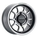 Method MR409 Bead Grip 15x7 / 5+2/38mm Offset / 4x156 / 132mm CB Steel Grey Wheel-2