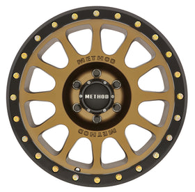 Method MR305 NV 16x8 0mm Offset 6x5.5 108mm CB Method Bronze/Black Street Loc Wheel - 0