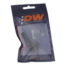 DeatschWerks 8AN ORB Male to 5/16in Male EFI Quick Connect Adapter - Anodized Matte Black-3