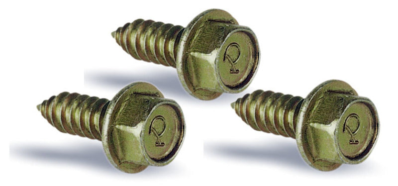 Moroso Wheel Rim Screws - Grade 8 Steel - Gold Iridite Finish - 35 Pack