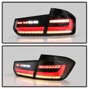 Spyder BMW 3 Series F30 2012-2018 Full LED Tail Lights (ALT-YD-BMWF3012-SEQ-BK) Black (WONT FIT X3)-19