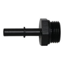 DeatschWerks 10AN ORB Male to 5/16in Male EFI Quick Connect Adapter - Anodized Matte Black-2