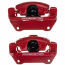 Power Stop 07-18 Jeep Wrangler JK Front Red Caliper Pair w/Bracket-2
