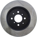 StopTech 02-03 Honda Civic Si Hatchback Slotted Left Rear Rotor-2