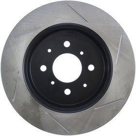 StopTech 02-03 Honda Civic Si Hatchback Slotted Left Rear Rotor - 0