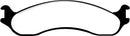 EBC 98-03 Dodge B250 B2500 Cargo 2500 Van 3/4 Ton Greenstuff Front Brake Pads-10