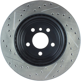 StopTech 12-16 BMW 335i Slotted & Drilled Rear Left Rotor - 0