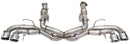 Corsa 2020-25 Corvette C8 3in Xtreme Cat-Back Exhaust 4.5in Pol Quad Tips - Deletes stock AFM Valve-4