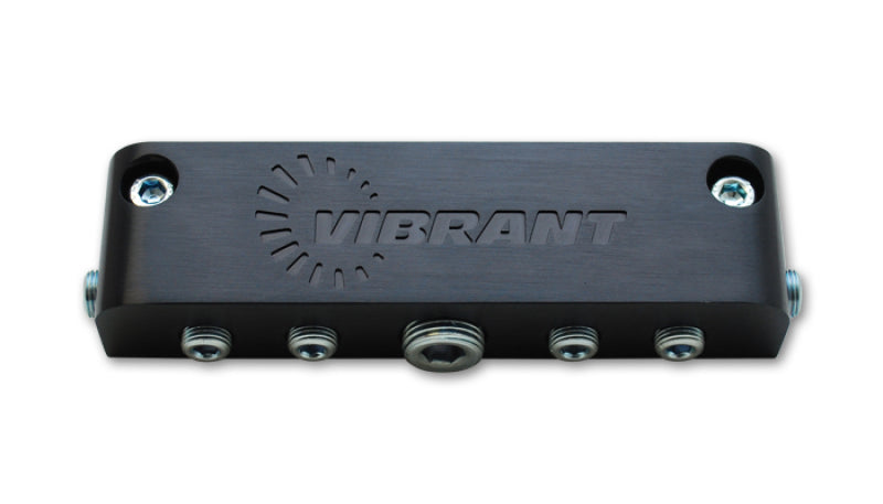 Vibrant Aluminum Vacuum Manifold (new design) - Black - 0