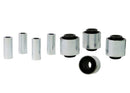 Whiteline Plus 9/89-8/09 Subaru Legacy Rear Control Arm Lower Front Inner & Outer Bushing Kit-2
