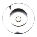 Edelbrock Air Cleaner Pro-Flo Series Round Steel Top Paper Element 10In Dia X 3 5In Chrome-7