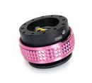 NRG Quick Release Kit - Pyramid Edition - Black Body / Pink Pyramid Ring-1