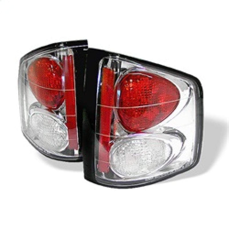 Spyder Chevy S10 94-04/GMC Sonoma 94-04/Isuzu Hombre 96-00 Euro Tail Lights Chrm ALT-YD-CS1094-C - 0