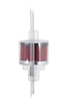 K&N Steel Base Crankcase Vent Filter .5in Vent OD x 2in OD x 1.5in Height-15