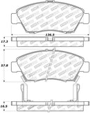 StopTech Street Touring 02-06 Acura RSX Type S / 93-95 Civic Coupe / 04-05 Civic Si-7