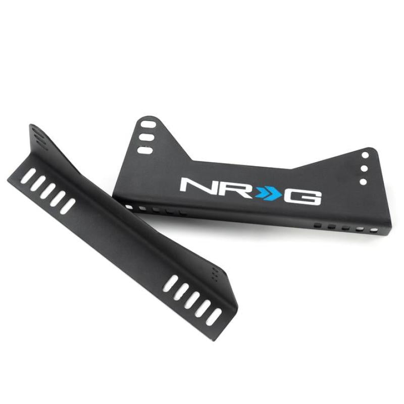 NRG Bucket Seat Side Bracket - 2pc w/ NRG Logo - 0