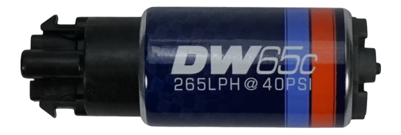 DeatschWerks 265 LPH DW65C Series Compact Fuel Pump w/ Mounting Clips