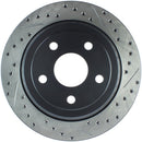 StopTech Slotted & Drilled Sport Brake Rotor 11-15 Jeep Grand Cherokee (Excludes SRT8)-1