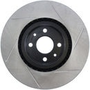StopTech Slotted Sport Front Right Brake Rotor 12-14 Fiat 500 Abarth-2