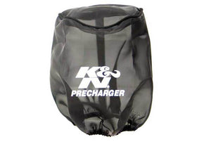 K&N PreCharger Tapered Air Filter Wrap Black 6in Height / 6in Diameter - 0