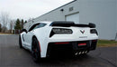 Corsa 2017-2019 Corvette Z06 2.75in Axle Back Exhaust Polished Dual Rear Exit Quad 4.5in Tip (Sport)-3