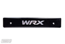 Turbo XS 15-17 Subaru WRX/STi Billet Aluminum License Plate Delete Black Machined WRX Logo-1