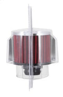 K&N 1in Flange L x 3in OD x 2.5in Height Clamp On Crankcase Vent Filter-12