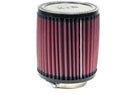 K&N Filter Universal Rubber Filter 2-9/16in Flange, 4-1/2in OD-B, 4-5/16in OD-T, 5 inch Height-1