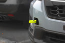 PERRIN 22-26 Subaru WRX / 18-23 Crosstrek / 20-25 OBXT Tow Hook Kit (Front) - Neon Yellow-7
