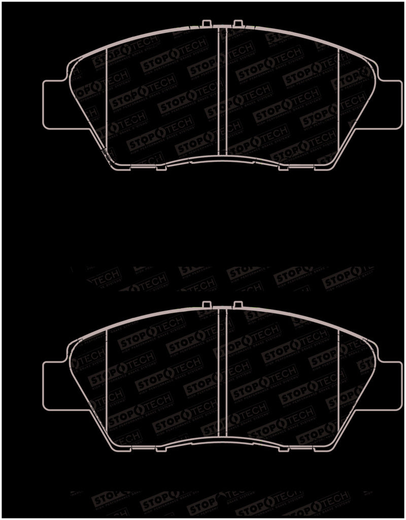 StopTech Performance 11-15 Honda CR-Z Front Brake Pads - 0