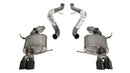 Corsa 2008-2012 BMW M3 E90 Black Sport Cat-Back Exhaust-1