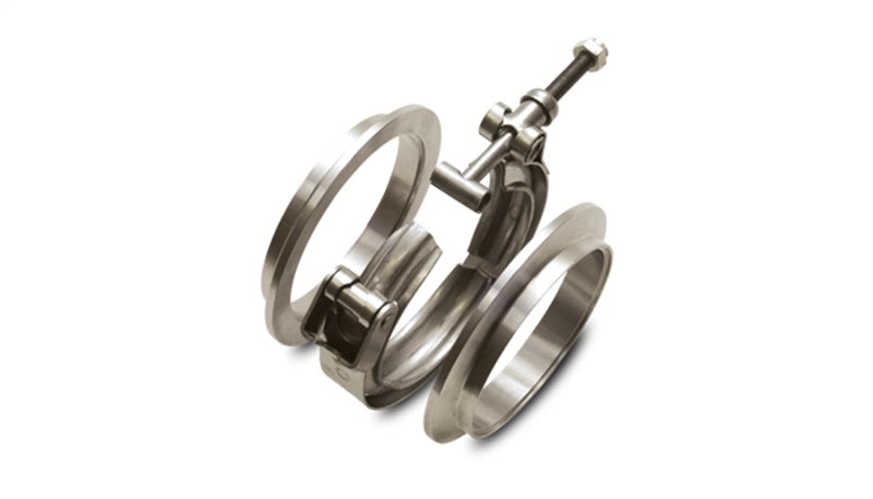Vibrant Titanium V-Band Flange Assembly for 3in OD Tubing - 0
