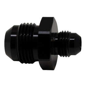 DeatschWerks 10AN Male Flare to 6AN Male Flare Reducer Straight - Anodized Matte Black - 0