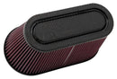 K&N Filter Univ Air Filter Carb Fib T/B 3-1/2in FLG OD / 12x6in B / 9-15/16x3-15/16in T / 6in H-1
