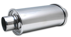 Vibrant ULTRA QUIET Resonator 2in inlet / outlet x 13.75in overall length - 0