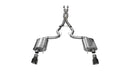 Corsa 2015-2017 Ford Mustang GT 5.0 3in Cat Back Exhaust Black Dual Tips (Sport)-1