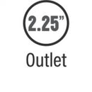 MagnaFlow Muffler Mag SS 14X4X9 2.25/2.25 C/C-14