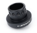 NRG Race Short Hub Mitsubishi / Subaru - Black-4