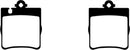 EBC 03 Mercedes-Benz C230 (W203) 2.3 Sport Yellowstuff Rear Brake Pads-6