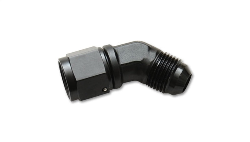 Vibrant -12AN Female to -12AN Male 45 Degree Swivel Adapter Fitting - 0