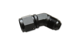 Vibrant -4AN Female to -4AN Male 45 Degree Swivel Adapter Fitting - 0